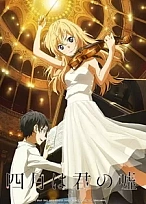 Постер к аниме Твоя апрельская ложь