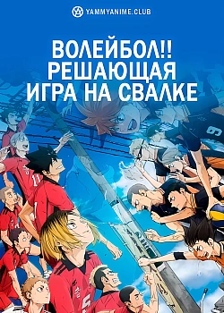 Постер к аниме Волейбол!! Решающая игра на свалке