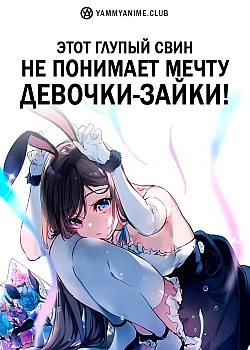 Постер к аниме Эта глупая свинья не понимает мечту девочки-зайки!