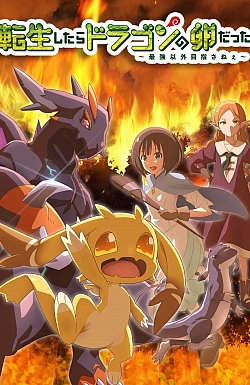 Постер к аниме Перерождение в яйцо дракона: Я стану сильнейшим